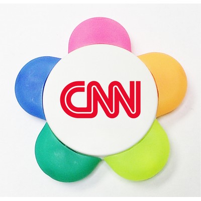 Flower Shape Highlighter w/5 Different Colors