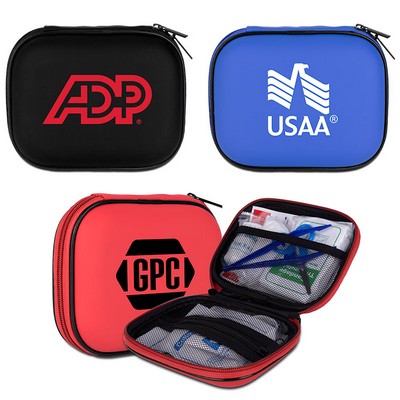 36 Piece First Aid Kit w/EVA Soft Zipper Case